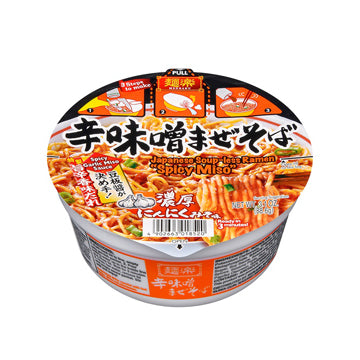 Hikari Menraku Spicy Garlic Miso Cup Noodle
