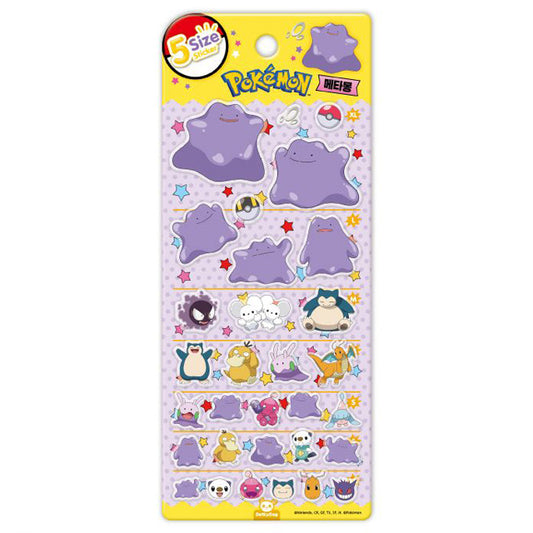 Pokemon 5 Size Sticker - Ditto