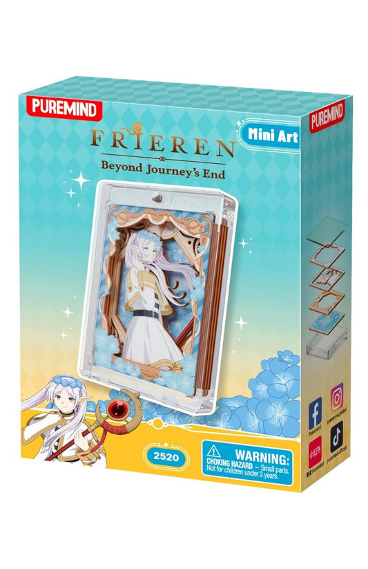 Puremind Toys | Wooden Magnet Mini Art | Frieren | Beyond Journey's End | Blind Box