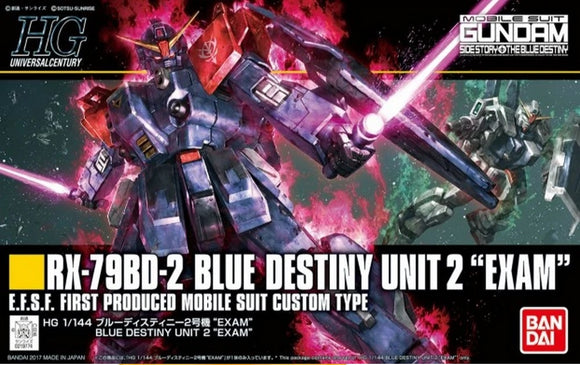 Gundam RX-79BD-2 Blue Destiny Unit 2 Exam
