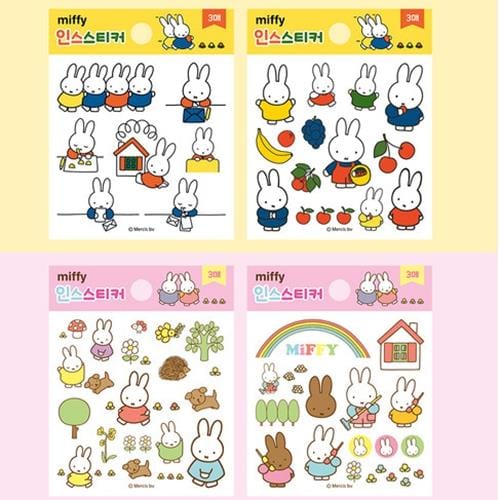 Miffy & Friends Stickers 3 Sheets