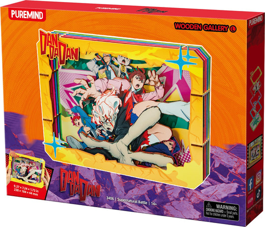 Puremind | DanDaDan | Wooden Gallery Characters L | 3406 Supernatural Battle