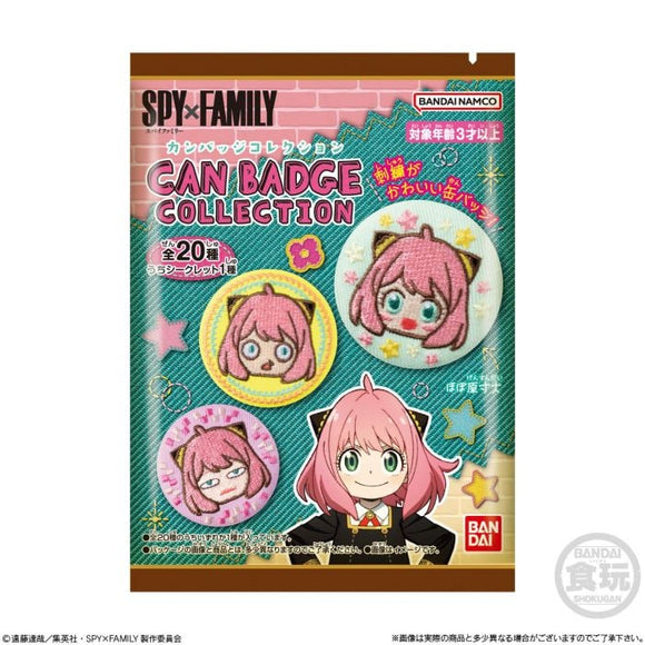 Spy X Family Can Badge Collection with Gum Soda