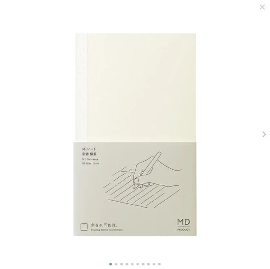 Midori Notebook | B6 Slim | Lined | 88 Sheets