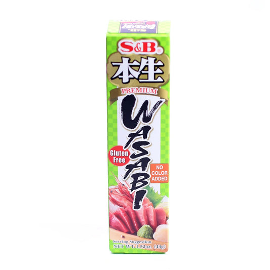 S&B Honnam Wasabi Tube 1.52oz