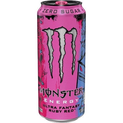 Monster Energy Drink Ultra Fantasy Ruby Red