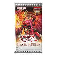 TCG | Konami | Yu-Gi-Oh! | Blazing Diminion | 9 Card Pack