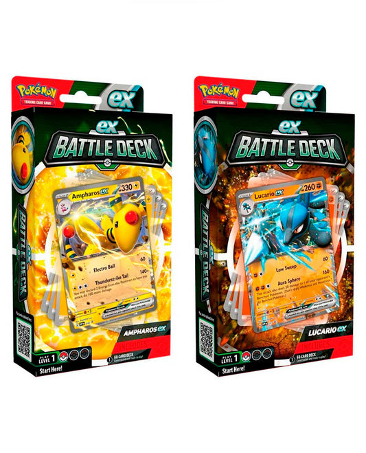 Pokémon TCG: Ampharos / Lucario EX Deck