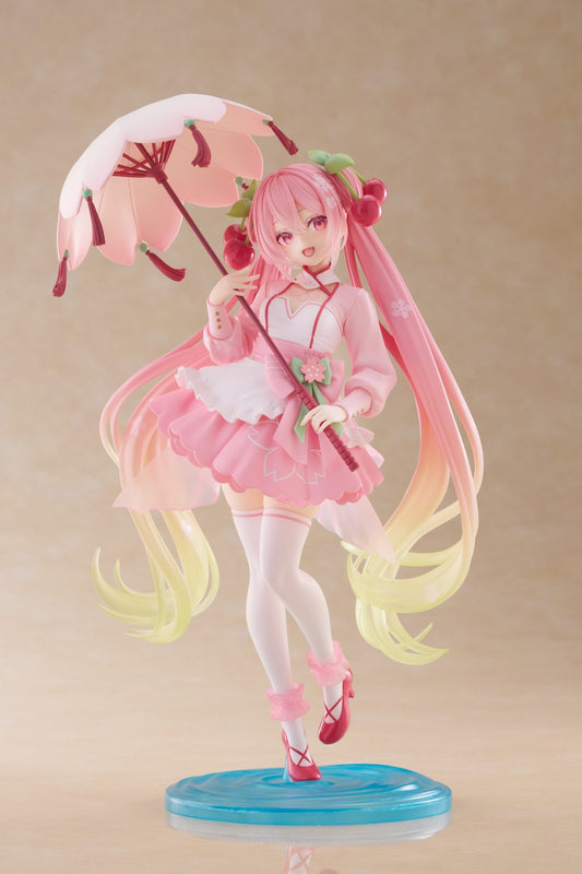 AMP+ Figure | Hatsune Miku | Sakura Miku | Sakura Dress Ver