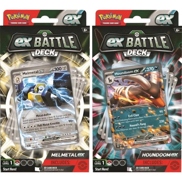 TCG | Pokémon| ex Battle Deck | Melmetal/Houndoom