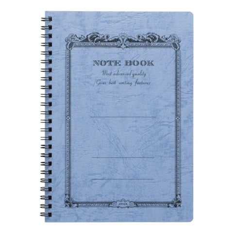 Apica | CD Twin Ring | A5 | Wisteria Fuji | Light Blue