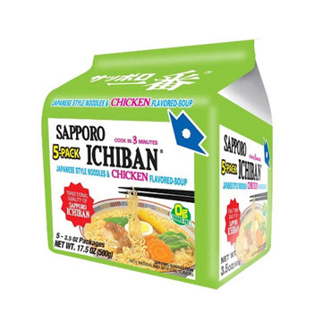 Sapporo Ichiban Chicken Ramen 5p