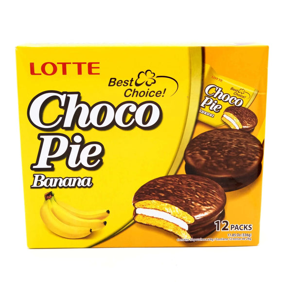 Lotte Choco Pie 12P Banana