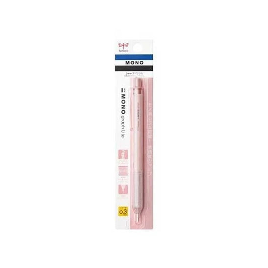 Tombow MONO Graph Lite Mechanical Pencil | 0.3mm | Grayish Pink