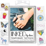 INKED Style Collection Temporary Tattoo Pack