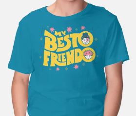 Teefury Shirt | Jujutsu Kaisen | My Best Friendo | Turquoise | T-Shirt