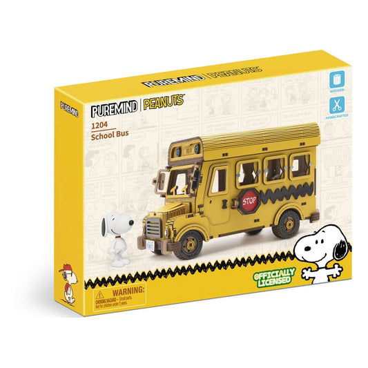 Puremind | Peanuts | Craft Kit | 1204 School Bus