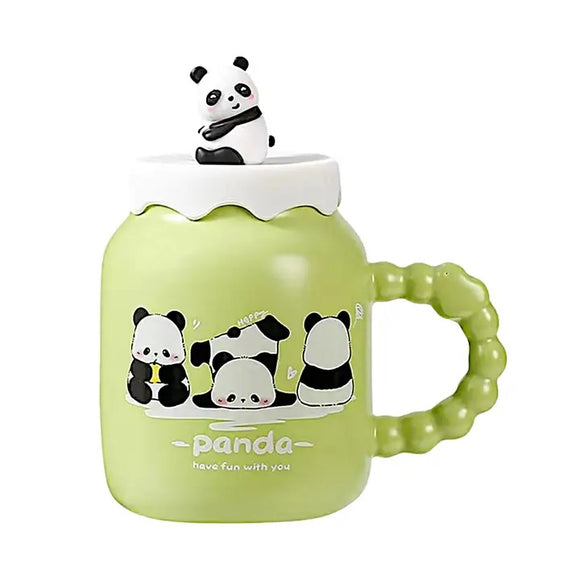 Mug w/ Lid Panda