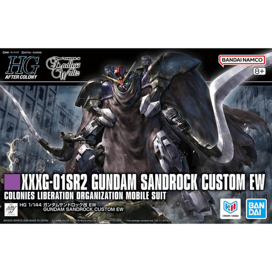 Gundam Mobile Suit Gundam Wing: Endless Waltz Gundam Sandrock Custom EW High Grade 1:144 Scale Model Kit