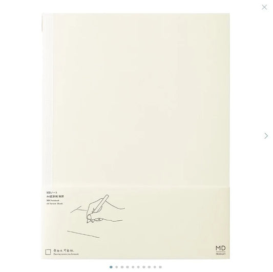 Midori Notebook | A4 | Blank | 88 Sheets