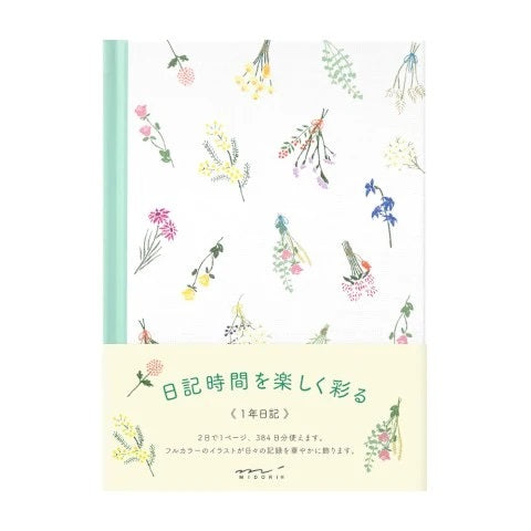 Midori Journal Book | Dry Flower