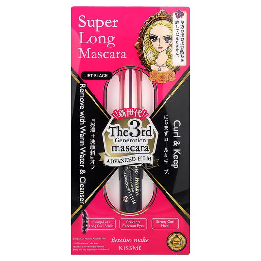 KissMe Heroine Make Long & Curl Mascara Advanced Film #1 Jet Black