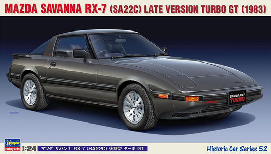 Hasegawa Mazda Savanna RX-7 SA22C Late Version Turbo GT 1983