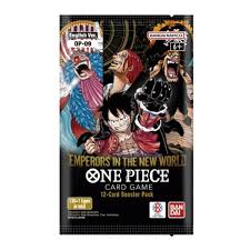 TCG Emperors In The New World | One Piece | 12 Card Booster Pack | OP-09