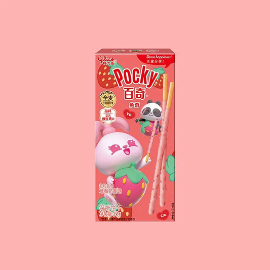 Glico Pocky Strawberry Milk and Crumbs