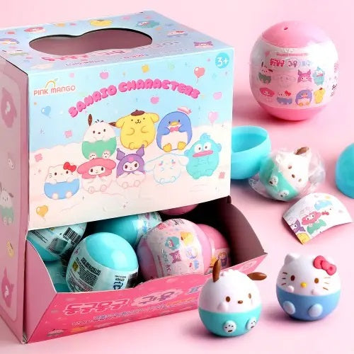Sario Characters Adorable Round Figure Blind Capsule