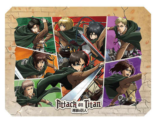 Puremind | 3604 Wooden Gallery Characters L | Attack On Titan | Frontline Crash