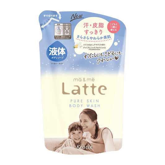Kracie Ma&Me Latte Pure Skin Body Soap Refill