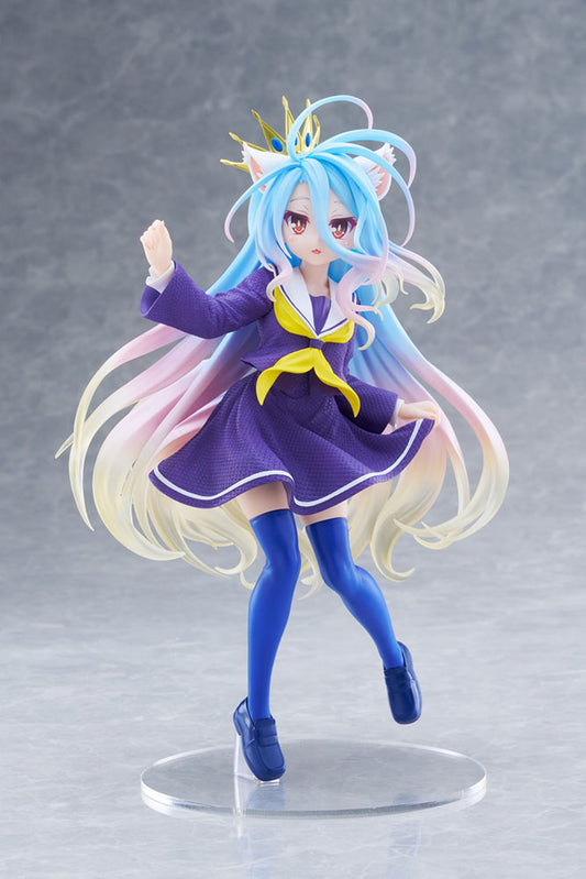 Coreful Figure - No Game No Life - Shiro - Cat Ear School Uniform Ver.