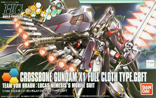 Gundam Crossbone X-1 Full Cloth Ver. GBFT Gundam Build Fighters Try HG