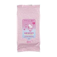 TCS Sanrio Hello Kitty Plump & Pretty Towelettes 30ct (Rose Water)