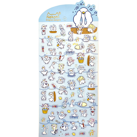 Nekoni Swan Stickers