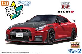 Aoshima R35 Nissan GT-R Nismo Special Edition 2022 Vibrant Red
