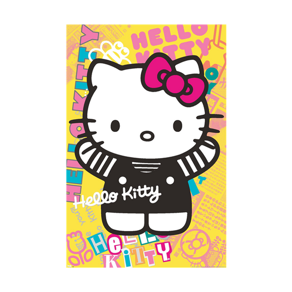 Hello Kitty Poster - Colorful