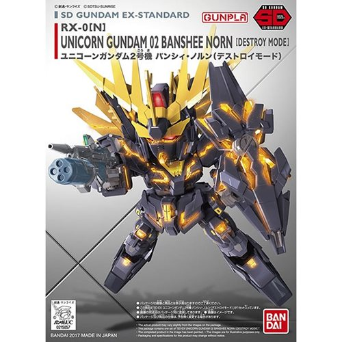 Gundam Unicorn Gundam 02 Banshee Norn Destroy Mode SD EX-Standard