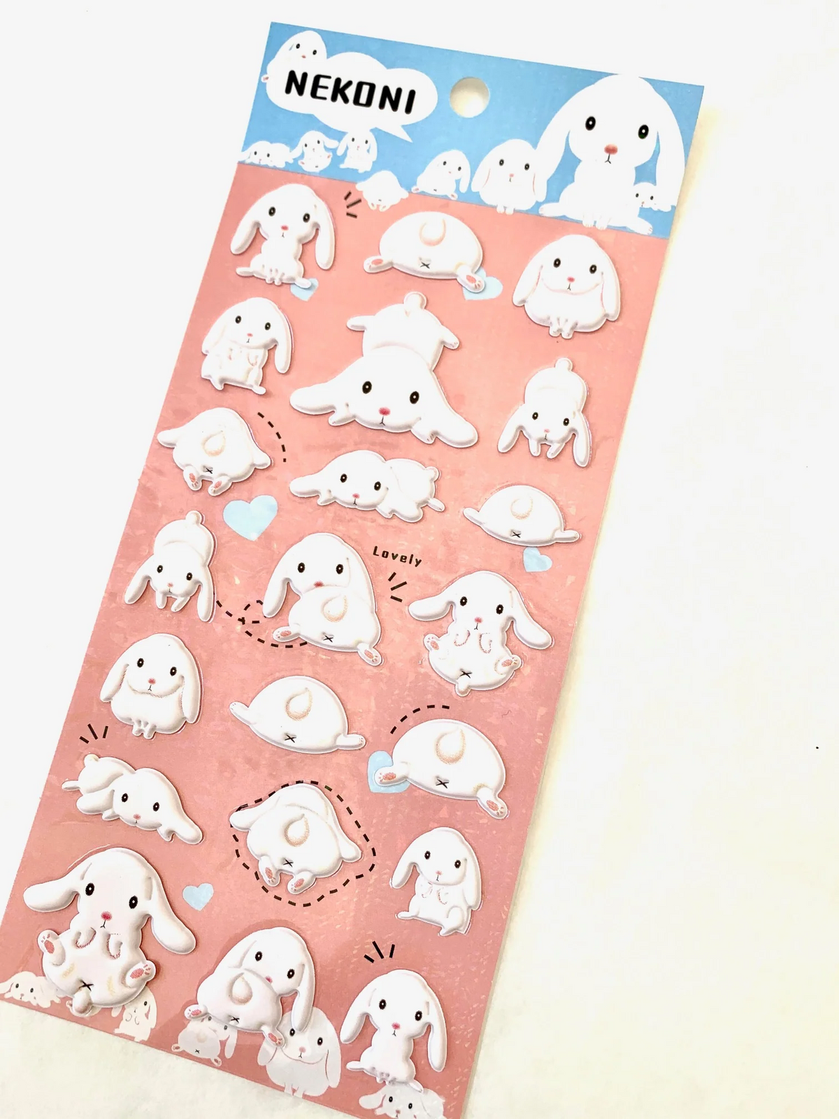 Nekoni Pop Up Usagi Stickers