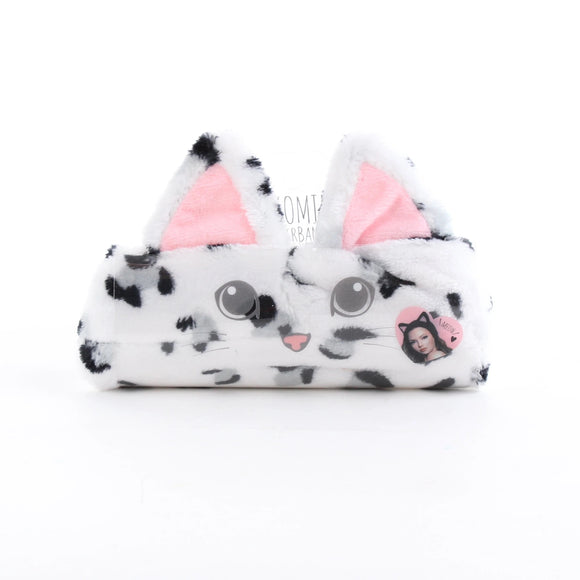 Oheya Nekomimi Headband Leopard White