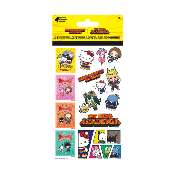 Hello Kitty and Friends Stickers - My Hero Academia – Kobe Mini Mart