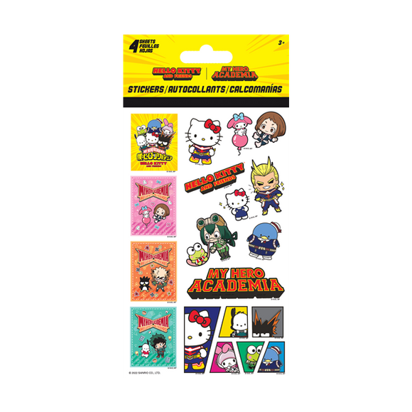 Hello Kitty and Friends Stickers - My Hero Academia