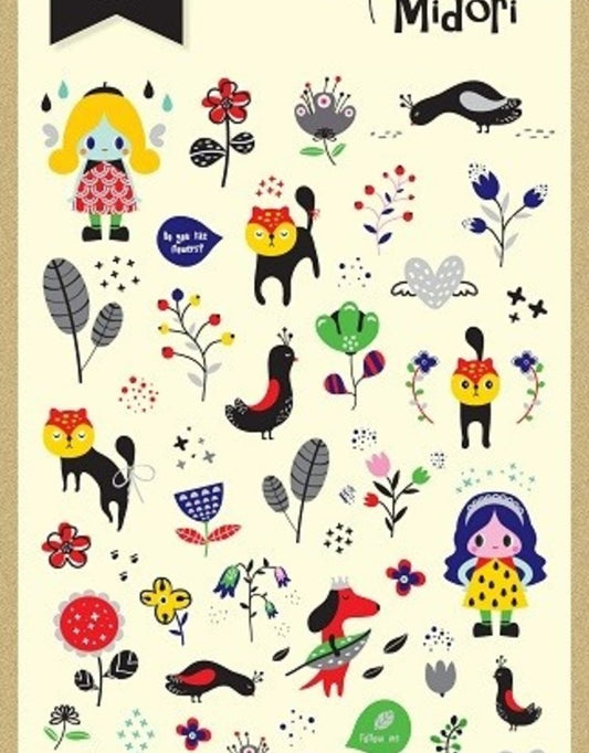 Sonia Design Midori Stickers