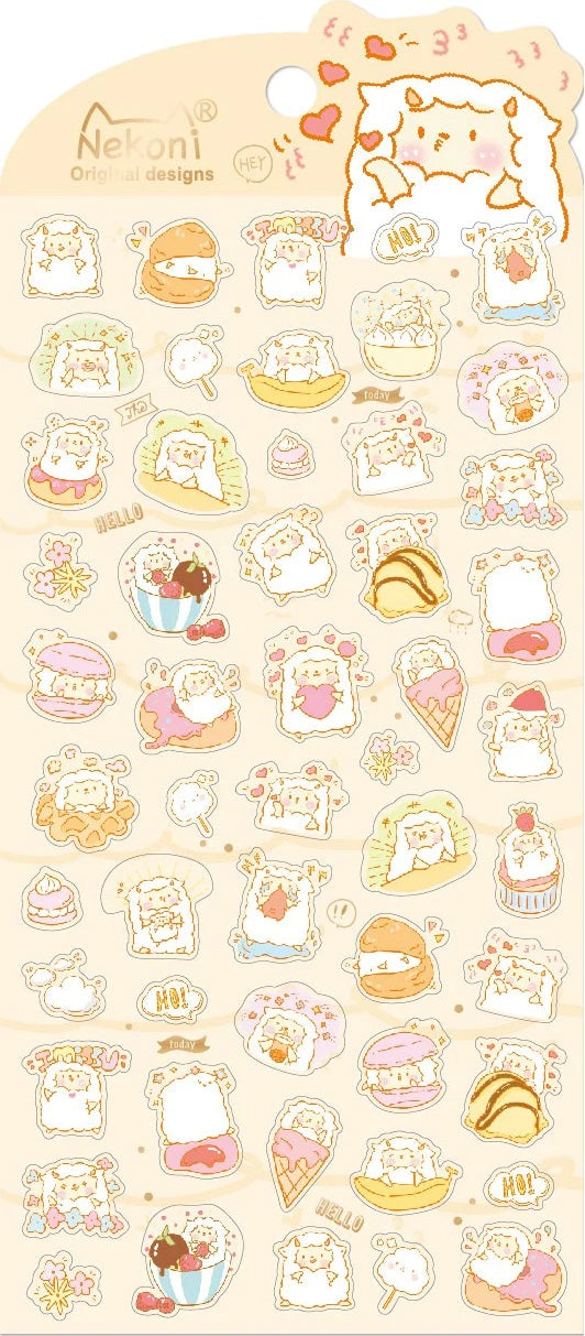 Nekoni Sheep Stickers