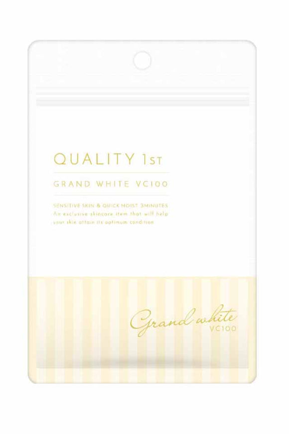Quality 1st All In One Sheet Mask Grand White VC100 7pcs
