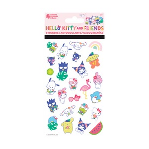 Hello Kitty and Friends Stickers - Summer Trend Tropical