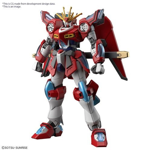 Gundam Build Metaverse Shin Burning Gundam HG 04
