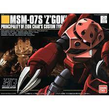 Gundam MSM-07S Z'Gok Principality Of Zeon Char's Custom Type Amphibious Mobile Suit