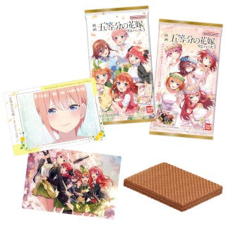 The Quintessential Quintuplets Movie Wafer with Stickers